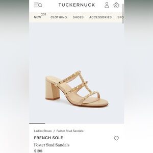 NEW French Sole New York sandals